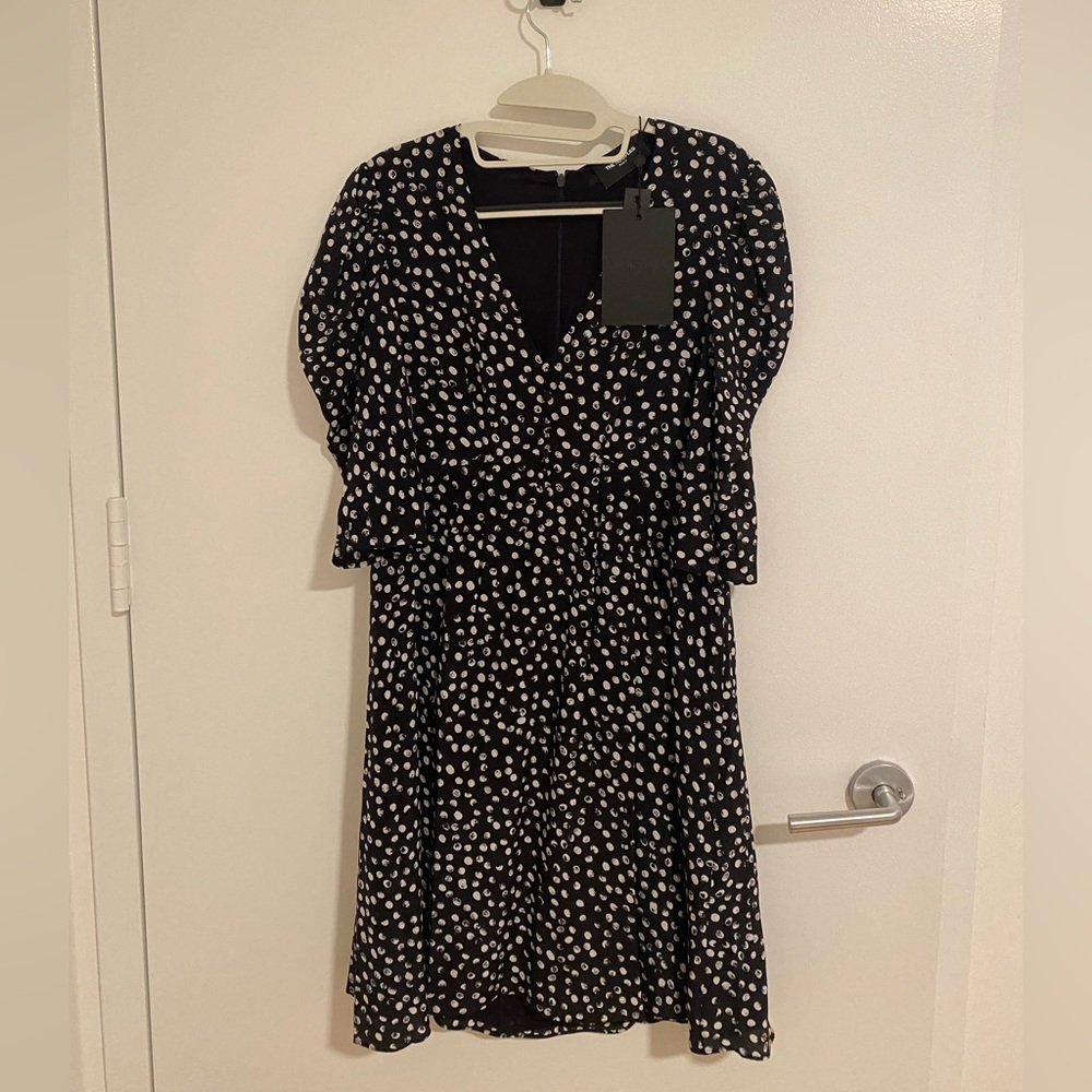 NEW The Kooples Moon Dots Dress